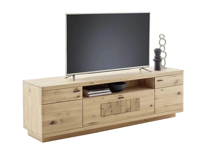 TV Lowboard Phonomöbel aus Massivholz in modernem Design