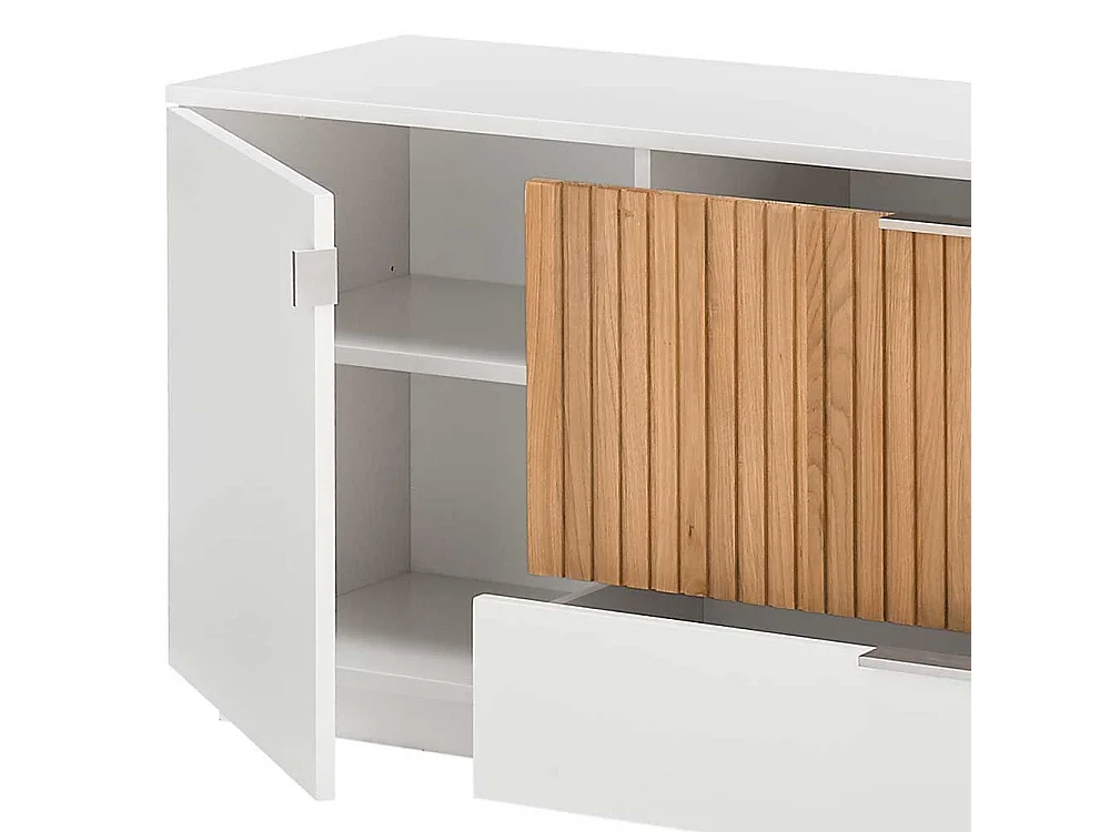 TV Möbel zweifarbig in modernem Design 60 cm hoch - 192 cm breit