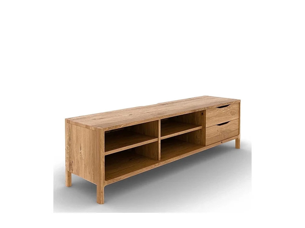 TV Board Fernsehboard mit Schubladen und offenen Fächern