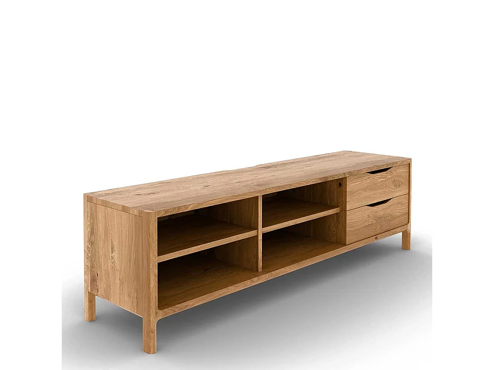 TV Board Fernsehboard mit Schubladen und offenen Fächern