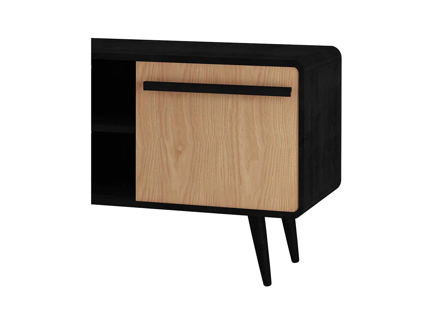 TV Lowboard Fernsehboard mit Türen 139 cm breit