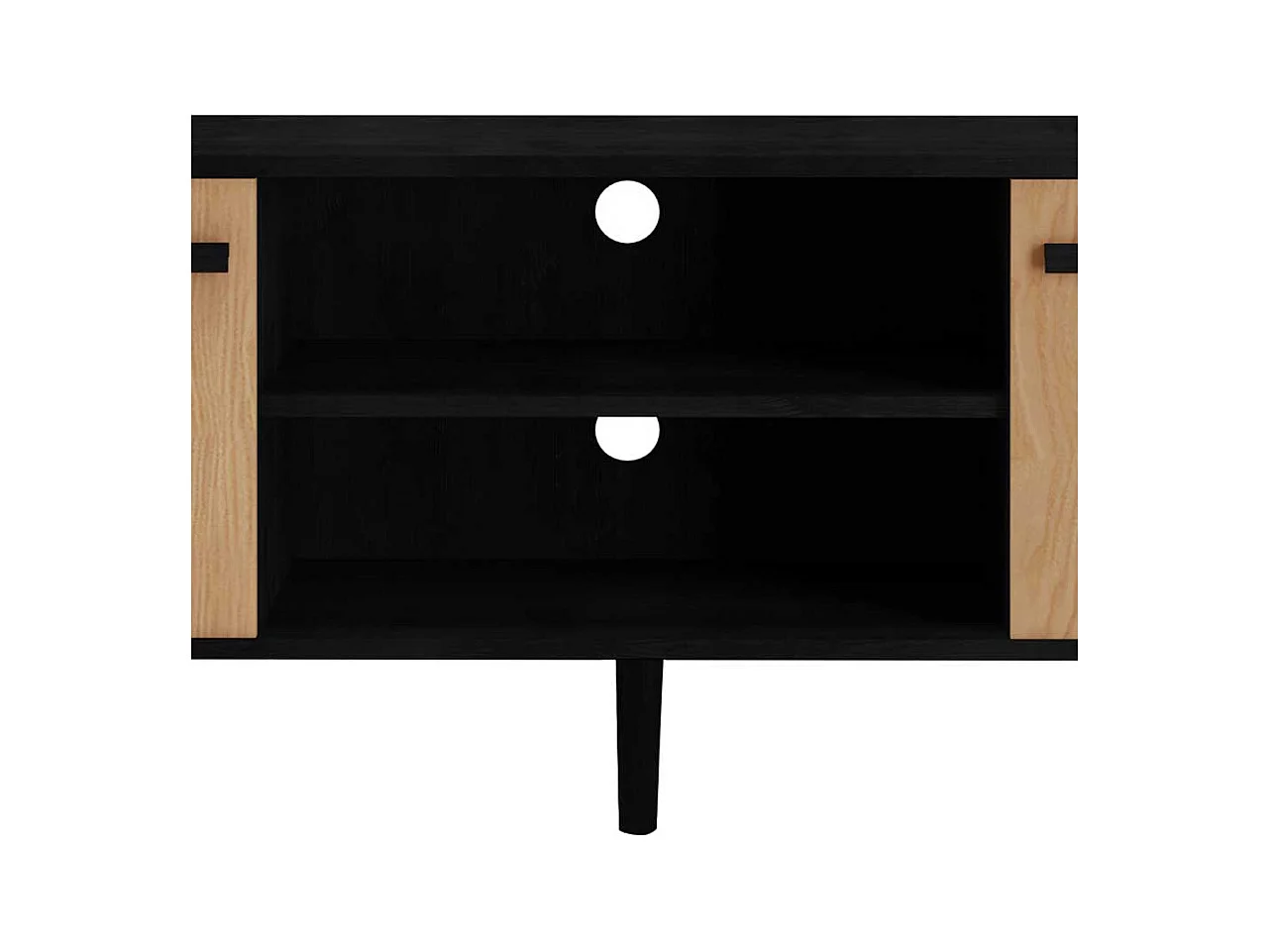 TV Lowboard Fernsehboard mit Türen 139 cm breit