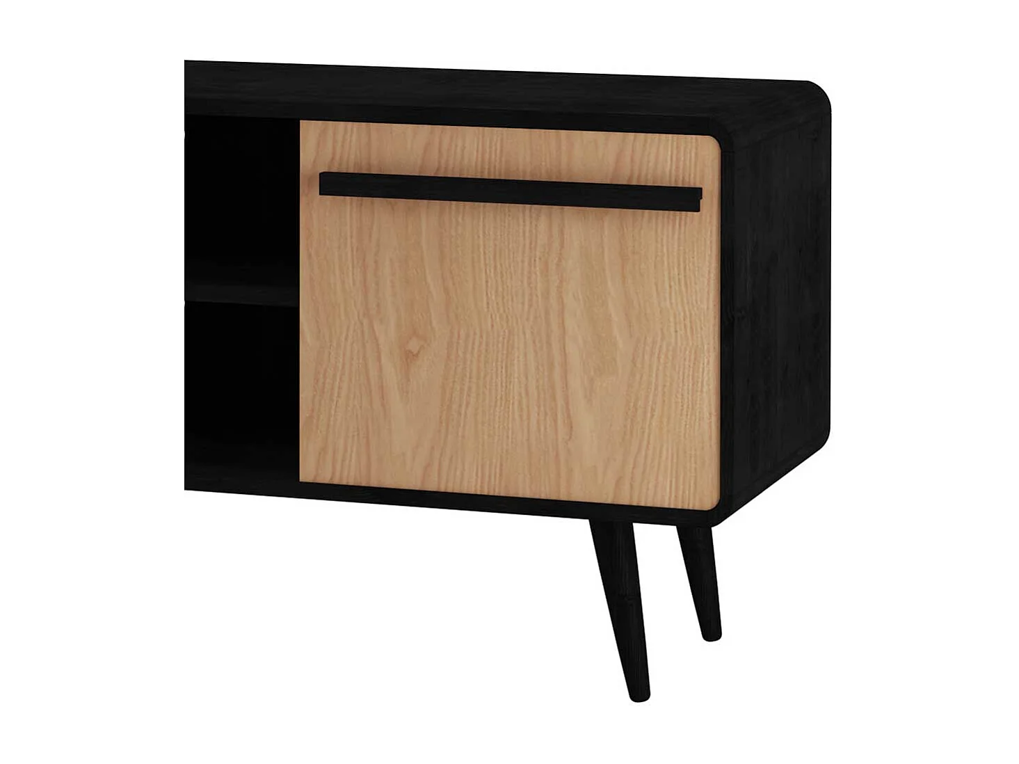 TV Lowboard Fernsehboard mit Türen 139 cm breit