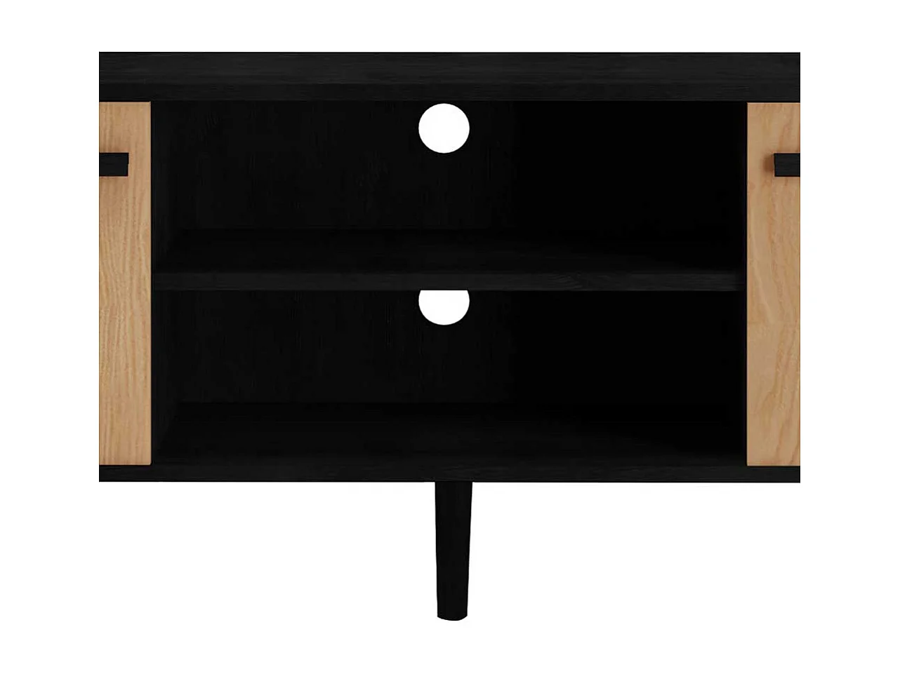 TV Lowboard Fernsehboard mit Türen 139 cm breit