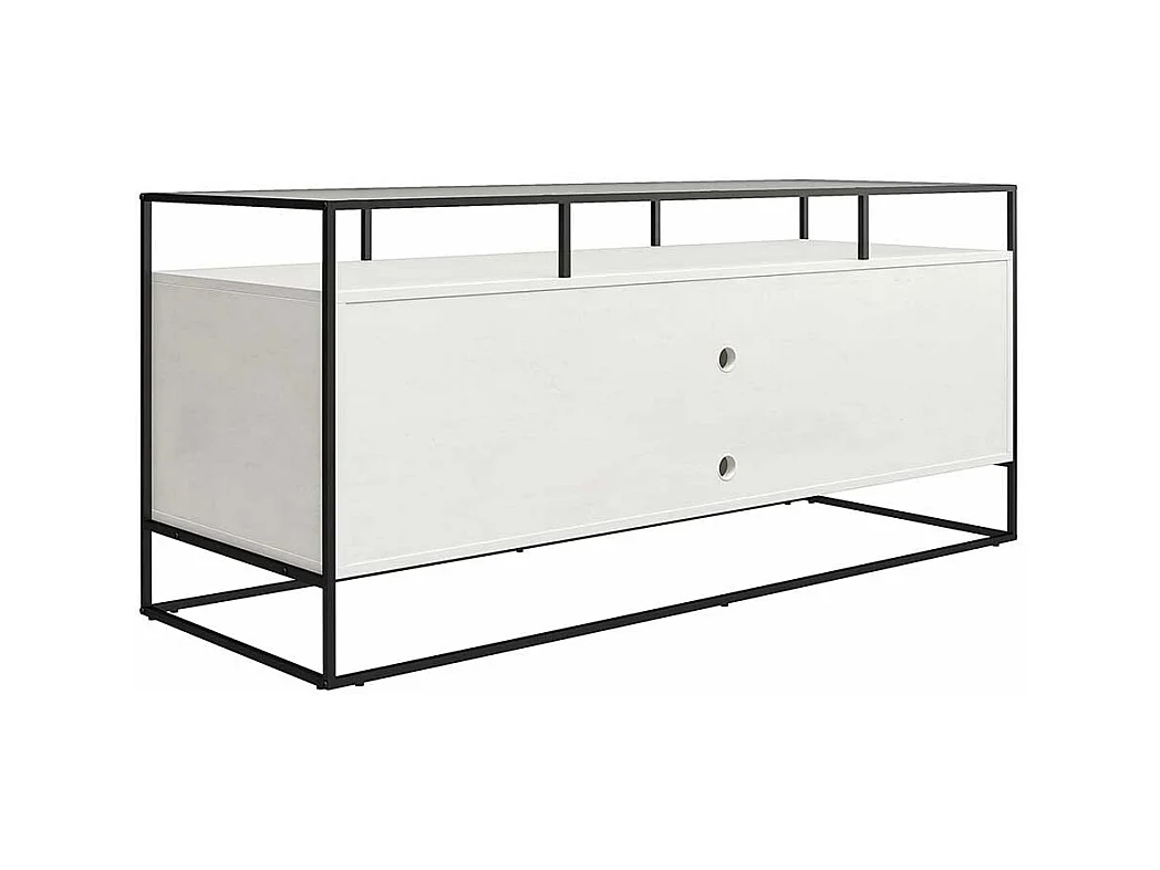 TV Lowboard mit Türen offenen Gerätefächern