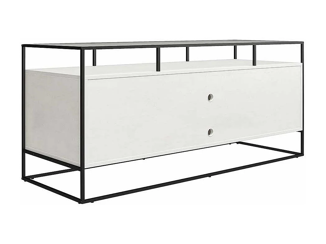 TV Lowboard mit Türen offenen Gerätefächern