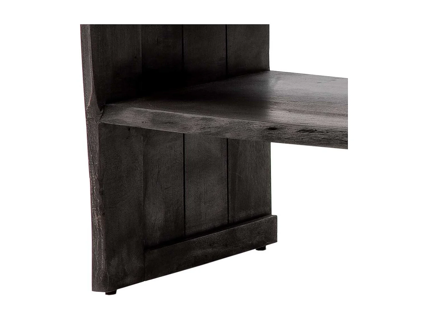 Fernseher Tisch in Grau Akazie Massivholz