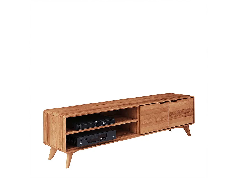 Fernsehtisch aus Kernbuche Massivholz 180 cm breit