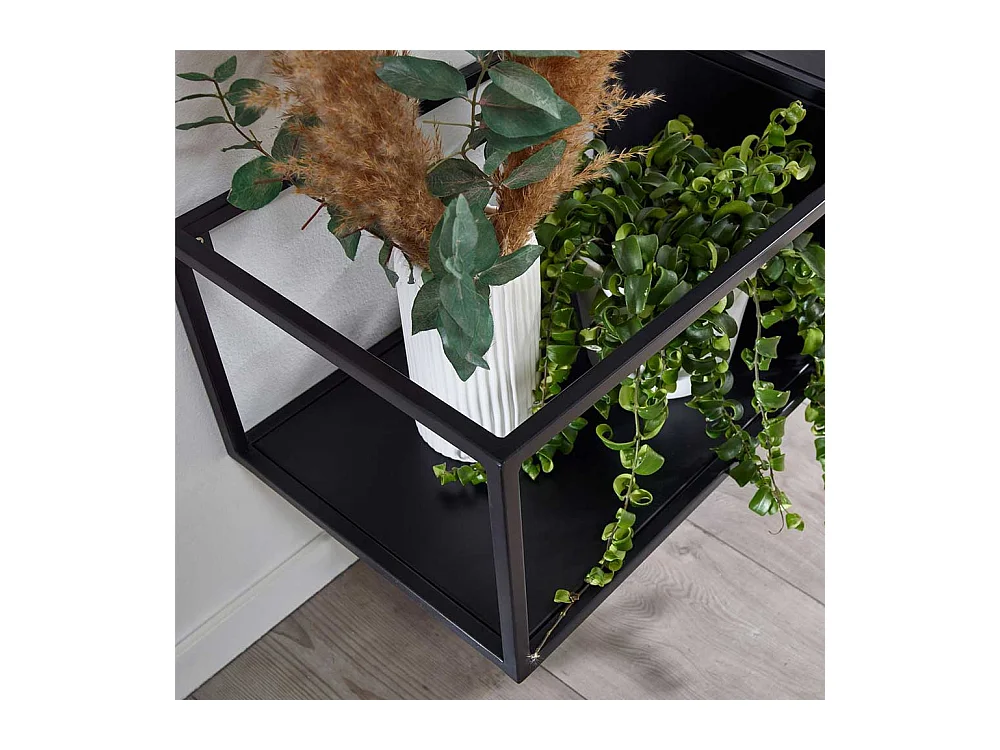 TV Hängeboard 150 cm breit vier Schubladen Rattan Geflecht