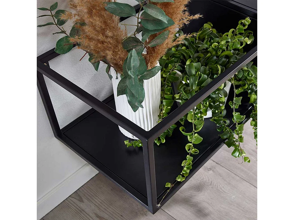 TV Hängeboard 150 cm breit vier Schubladen Rattan Geflecht