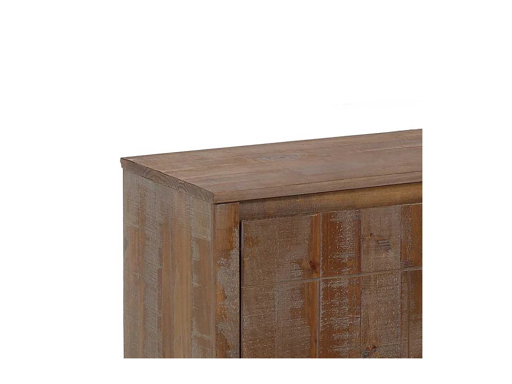 Modernes TV Lowboard in Kiefer dunkel gebürstet und lackiert 160 cm breit