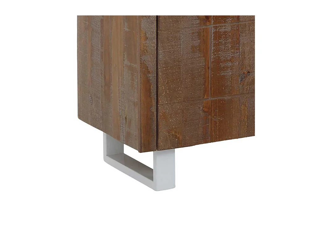 Modernes TV Lowboard in Kiefer dunkel gebürstet und lackiert 160 cm breit