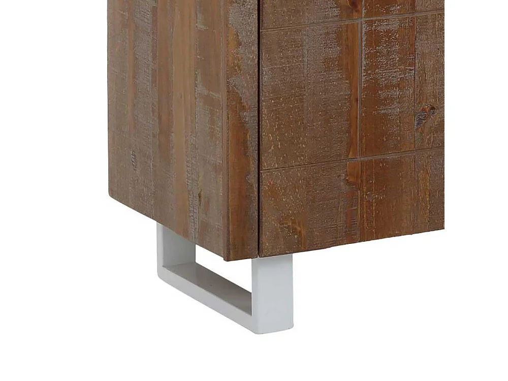 Modernes TV Lowboard in Kiefer dunkel gebürstet und lackiert 160 cm breit