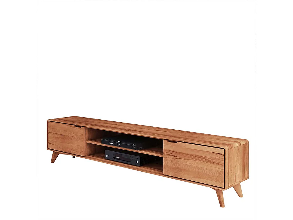 TV Lowboard aus Kernbuche Massivholz 220 cm breit