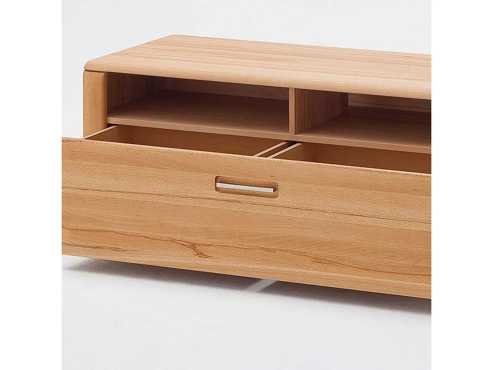 TV Element aus Kernbuche Massivholz 180 cm breit