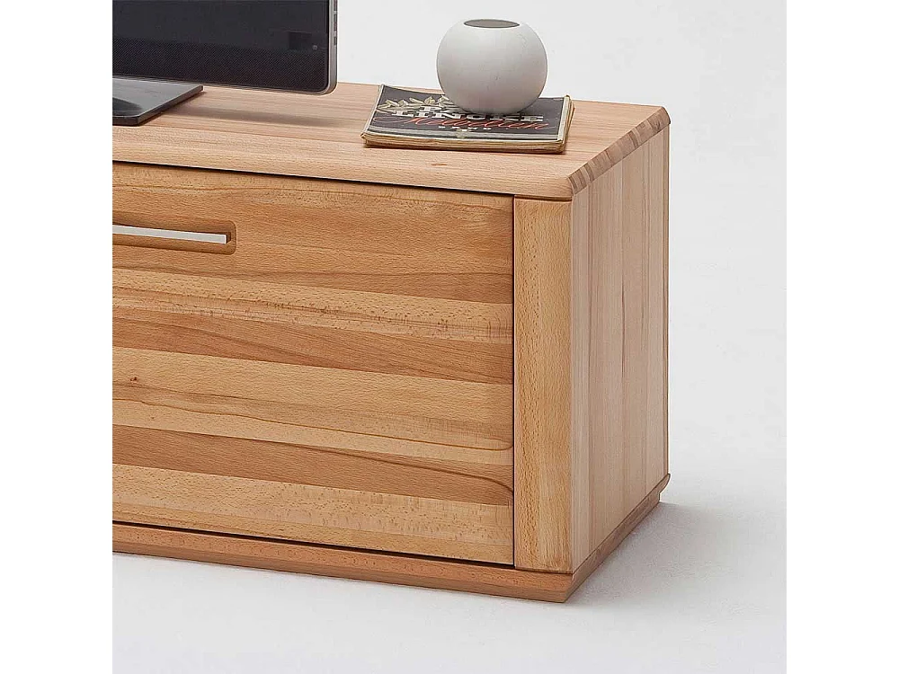 TV Element aus Kernbuche Massivholz 180 cm breit