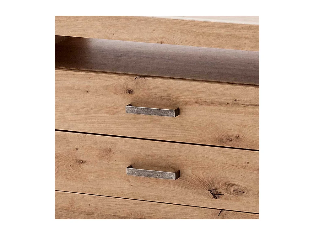 TV Unterschrank in Eichefarben 180 cm breit