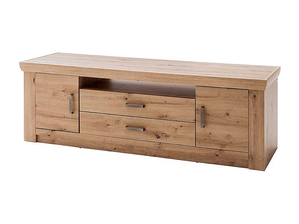 TV Unterschrank in Eichefarben 180 cm breit