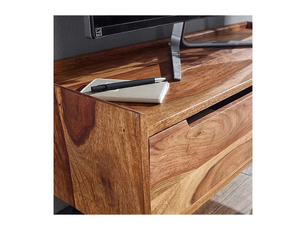 Fernsehunterschrank aus Sheesham Massivholz 95 cm breit