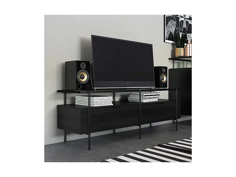 TV Lowboard in modernem Design Ablage