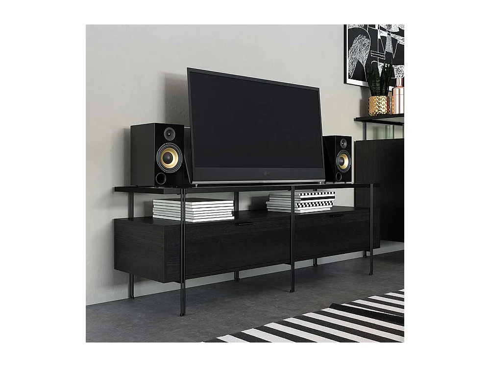 TV Lowboard in modernem Design Ablage