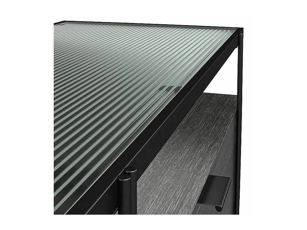 TV Lowboard in modernem Design Ablage