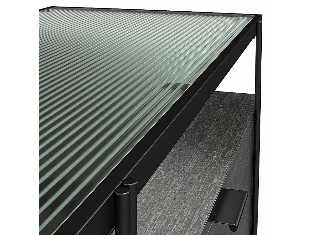 TV Lowboard in modernem Design Ablage