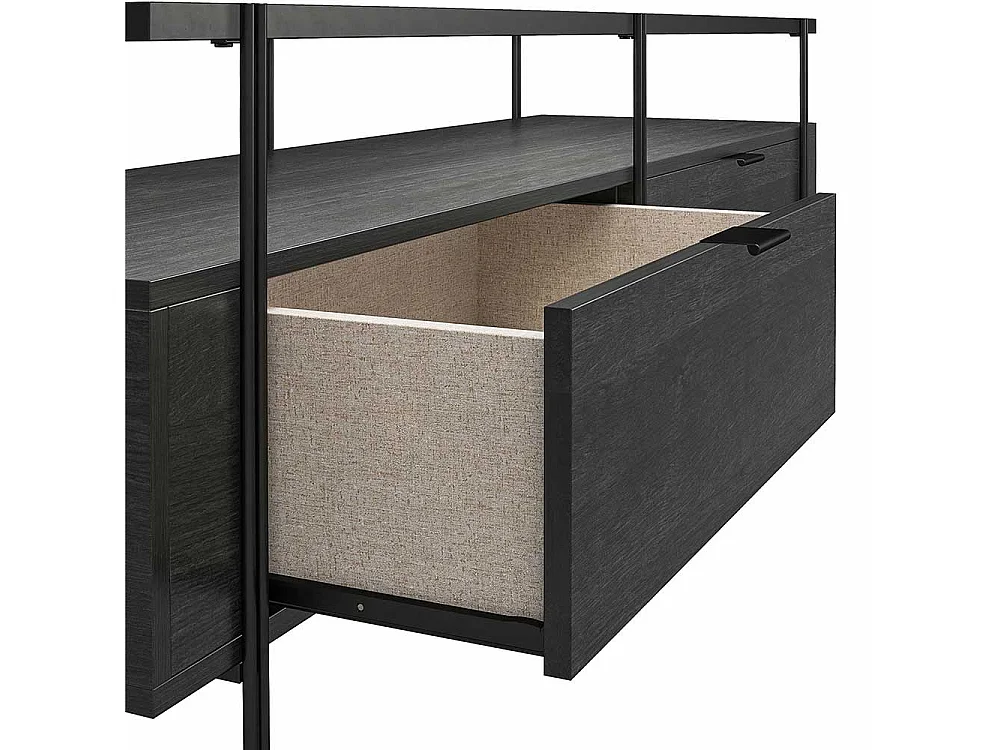 TV Lowboard in modernem Design Ablage