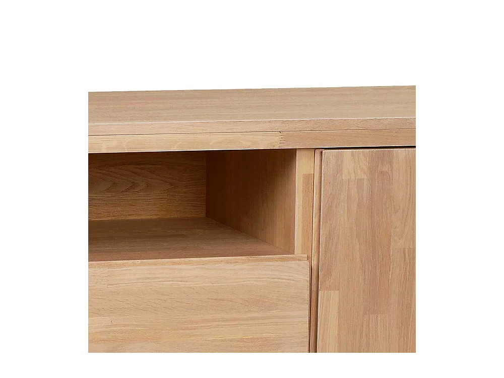 Fernseher Unterschrank aus Eiche Massivholz 160 cm breit