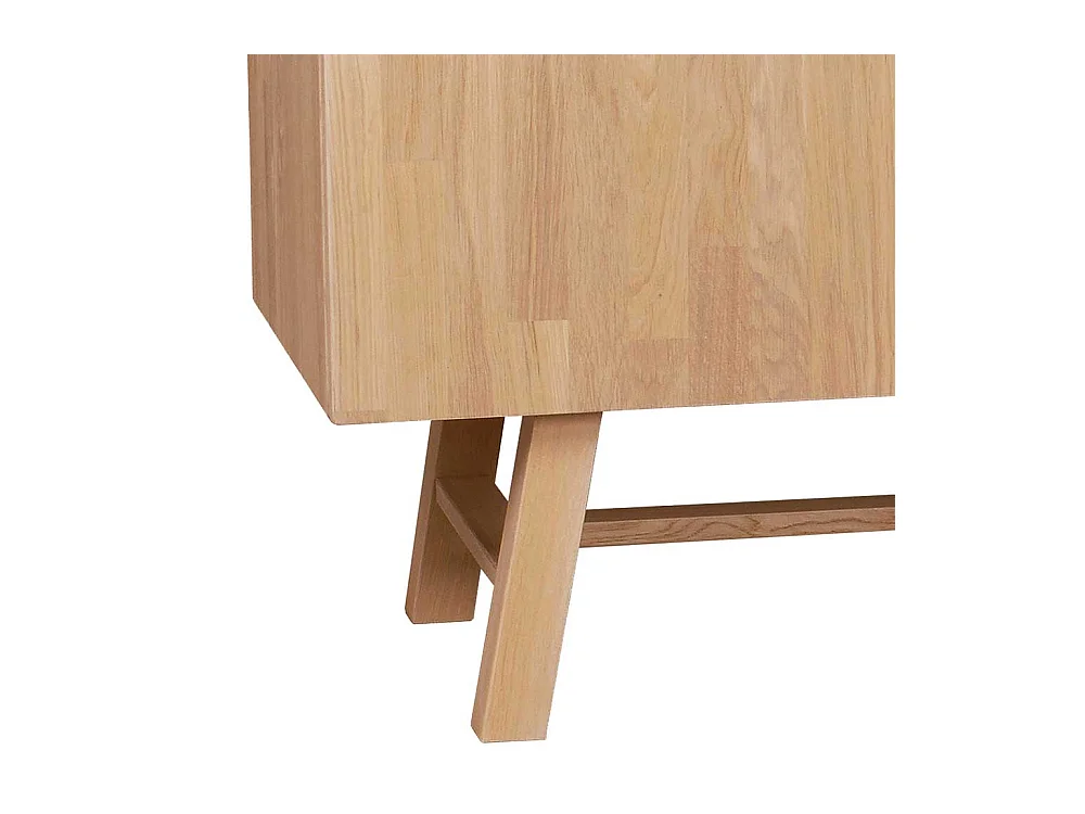 Fernseher Unterschrank aus Eiche Massivholz 160 cm breit