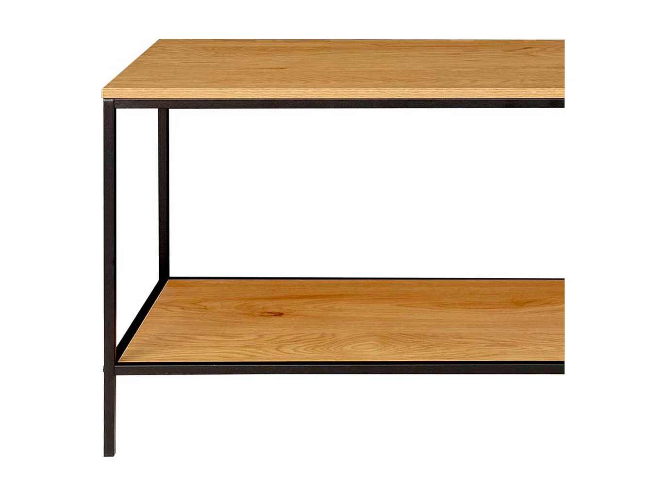 Fernsehmöbel in Eichefarben und Schwarz modernem Design