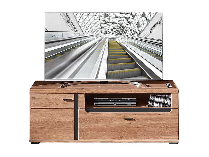 TV Lowboard in Wildeichefarben Eschefarben