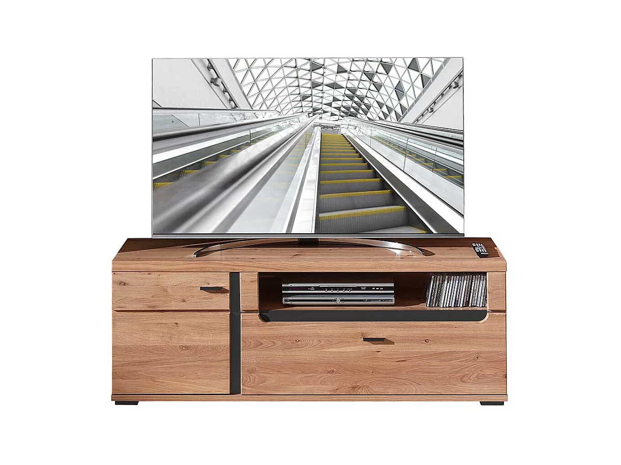 TV Lowboard in Wildeichefarben Eschefarben