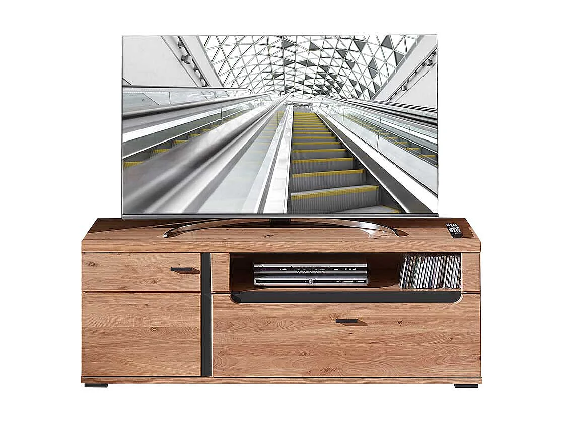TV Lowboard in Wildeichefarben Eschefarben