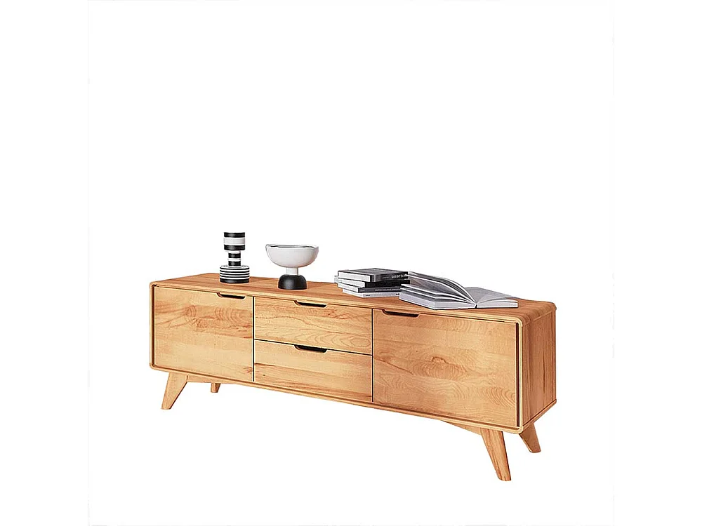 TV Bank aus Kernbuche Massivholz geölt