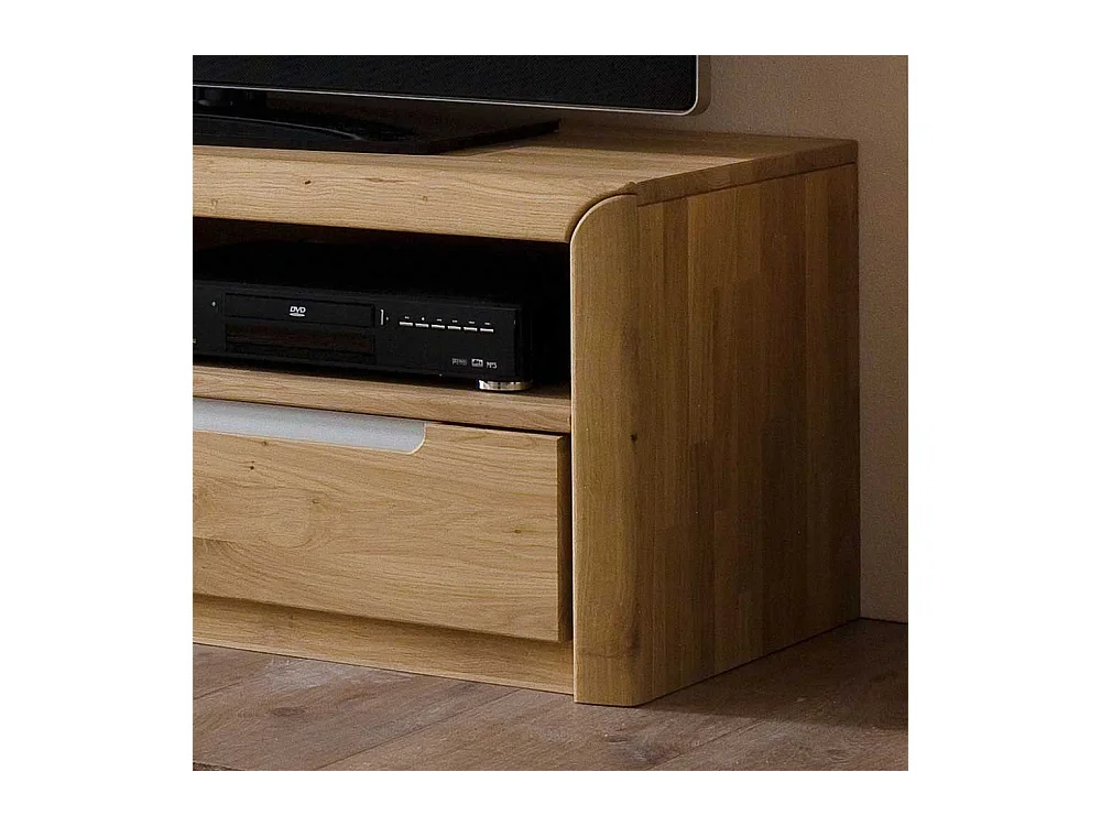 TV Board aus Wildeiche Bianco geölt und gewachst