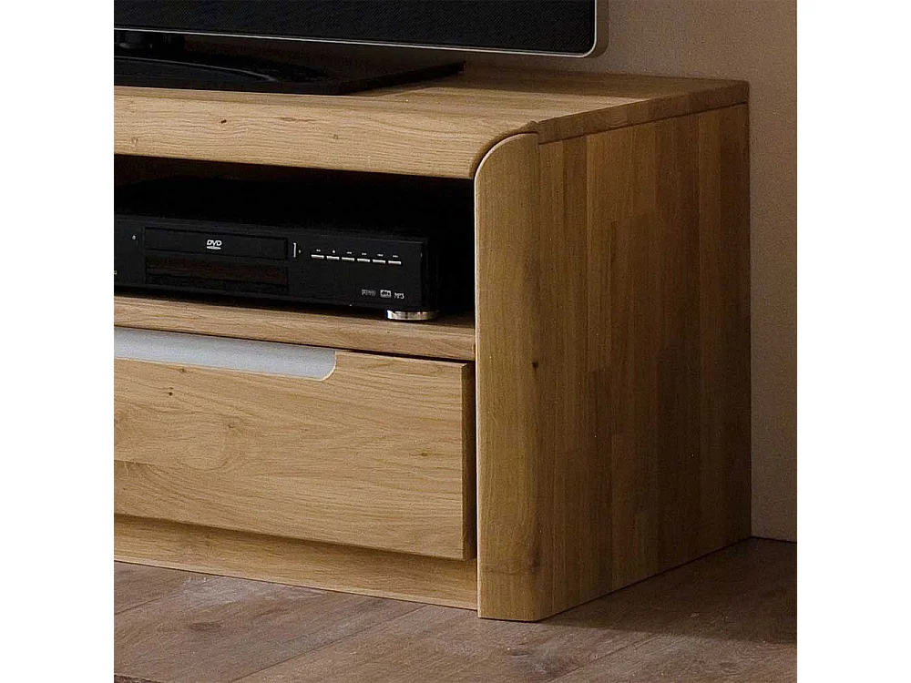 TV Board aus Wildeiche Bianco geölt und gewachst
