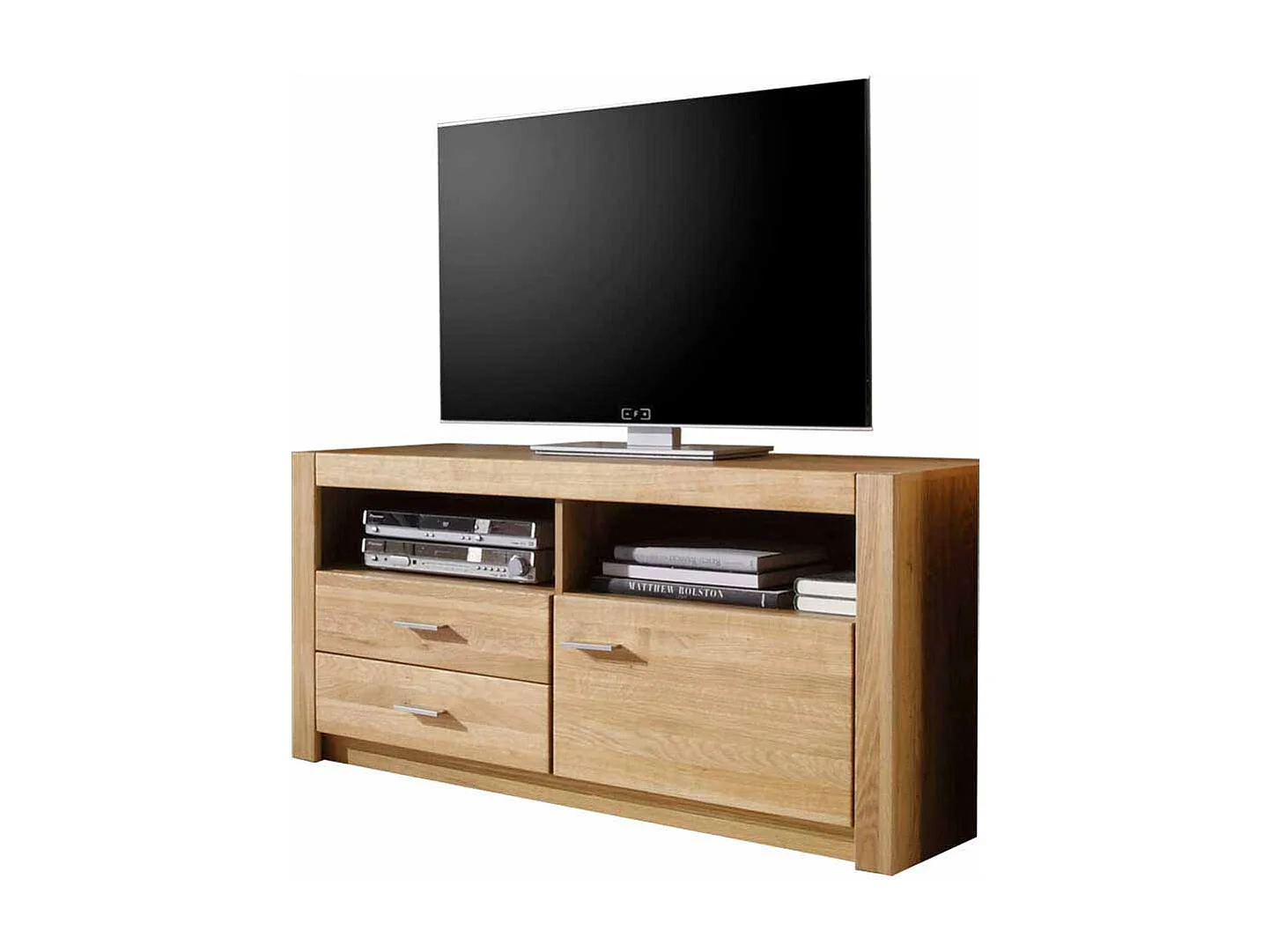 TV Unterschrank aus Asteiche teilmassiv ge�lt modern