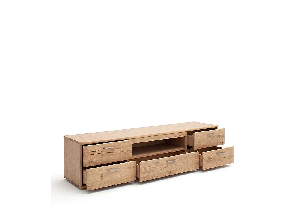 TV Board in Eiche Bianco 175 cm breit