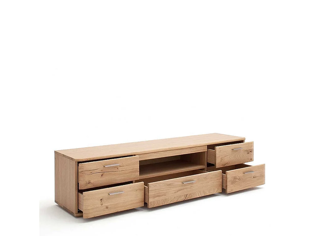 TV Board in Eiche Bianco 175 cm breit