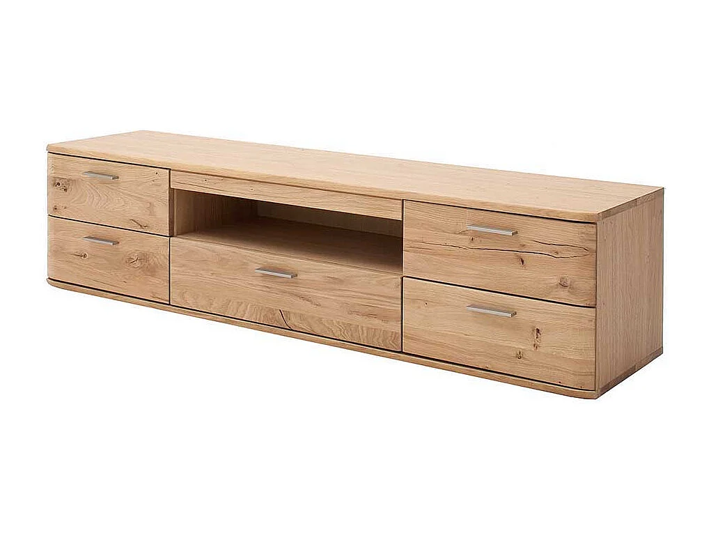 TV Board in Eiche Bianco 175 cm breit