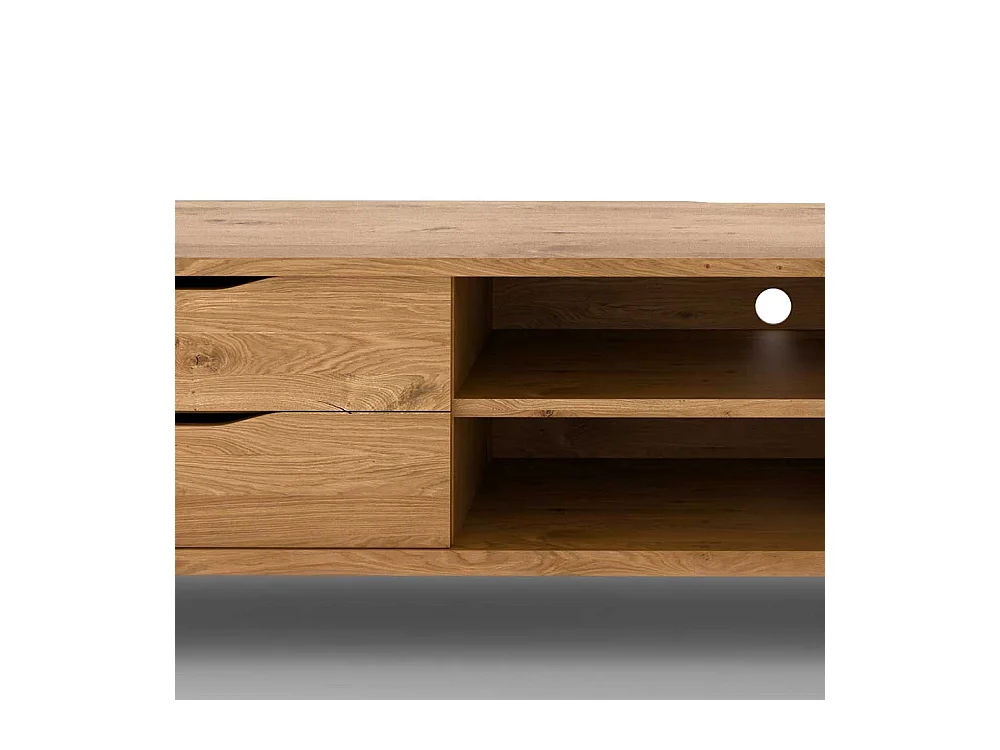 Fernsehboard TV Board mit Schubladen und offenen Fächern