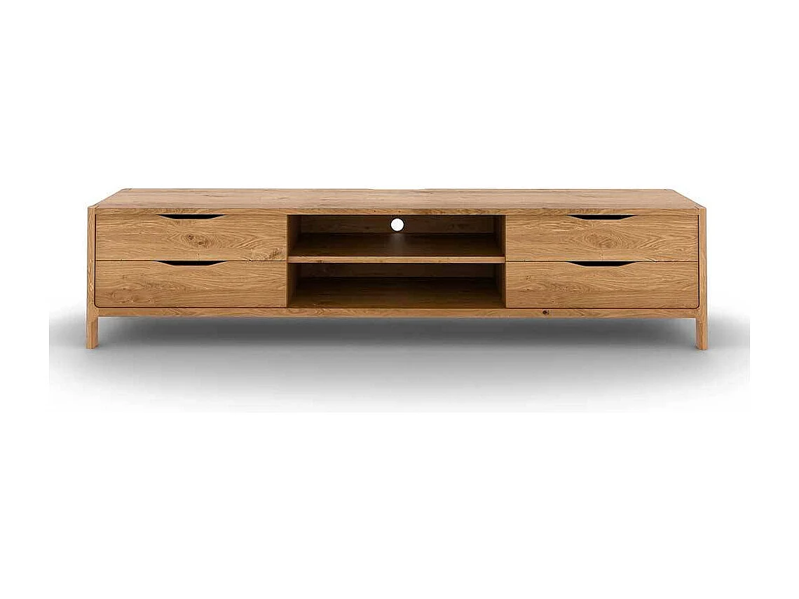 Fernsehboard TV Board mit Schubladen und offenen Fächern