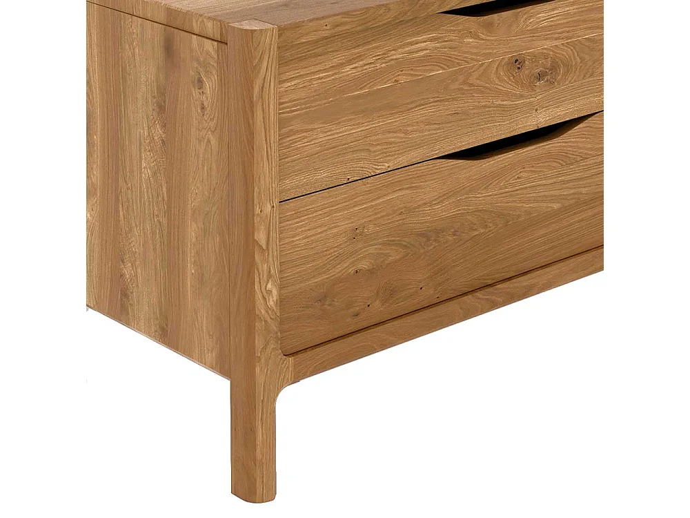 Fernsehboard TV Board mit Schubladen und offenen Fächern