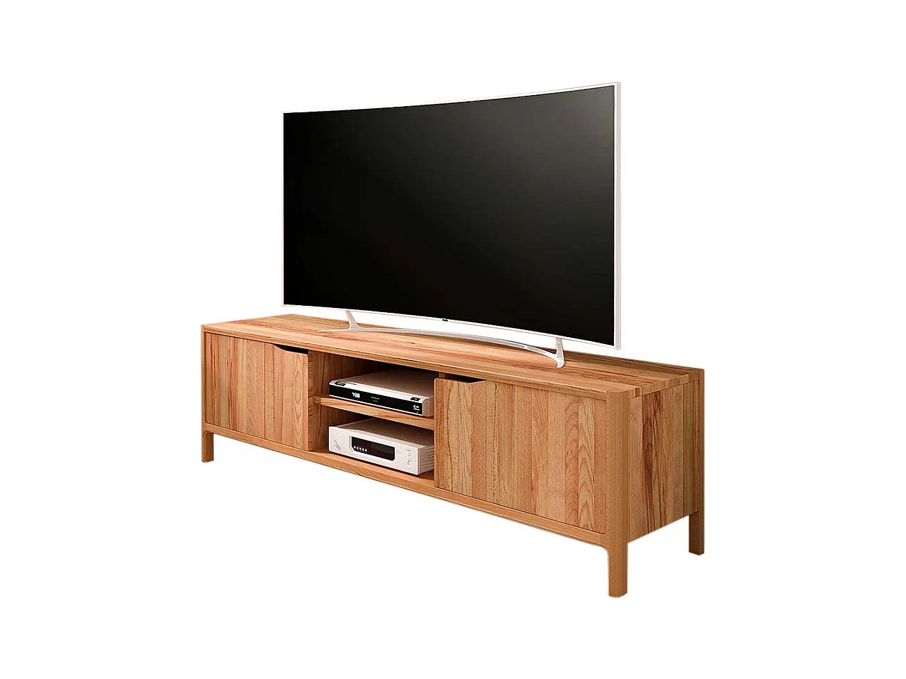 TV Lowboard Fernsehboard mit Türen 160 cm breit