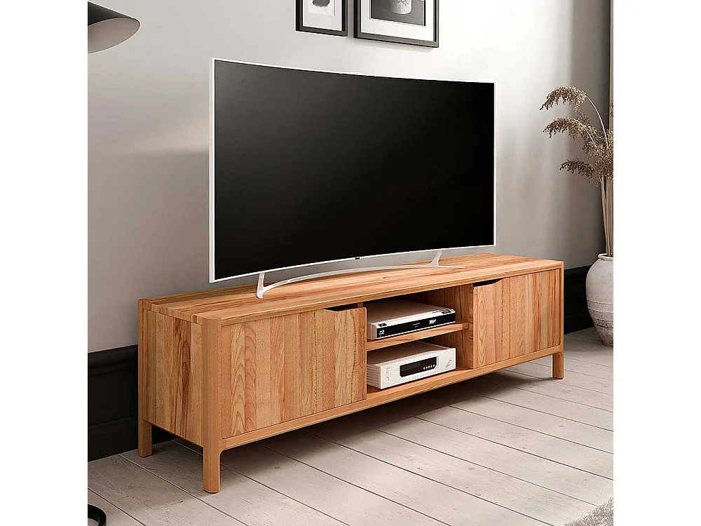 TV Lowboard Fernsehboard mit Türen 160 cm breit