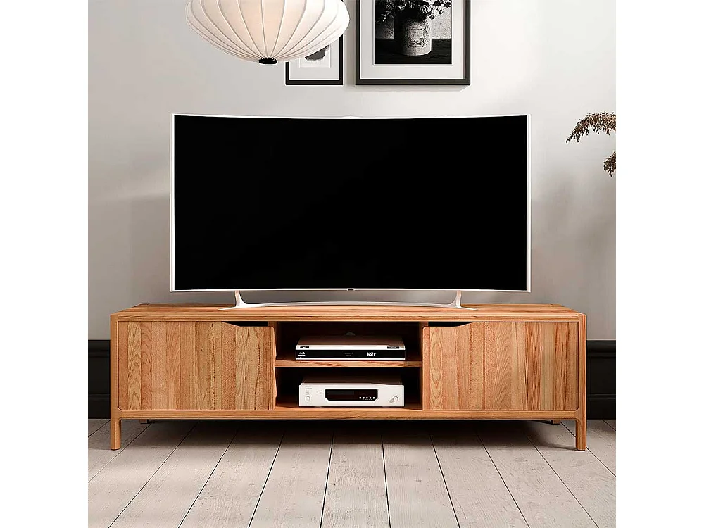TV Lowboard Fernsehboard mit Türen 160 cm breit