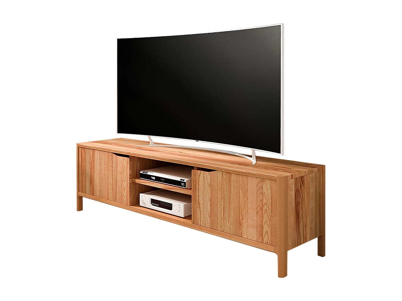 TV Lowboard Fernsehboard mit Türen 160 cm breit