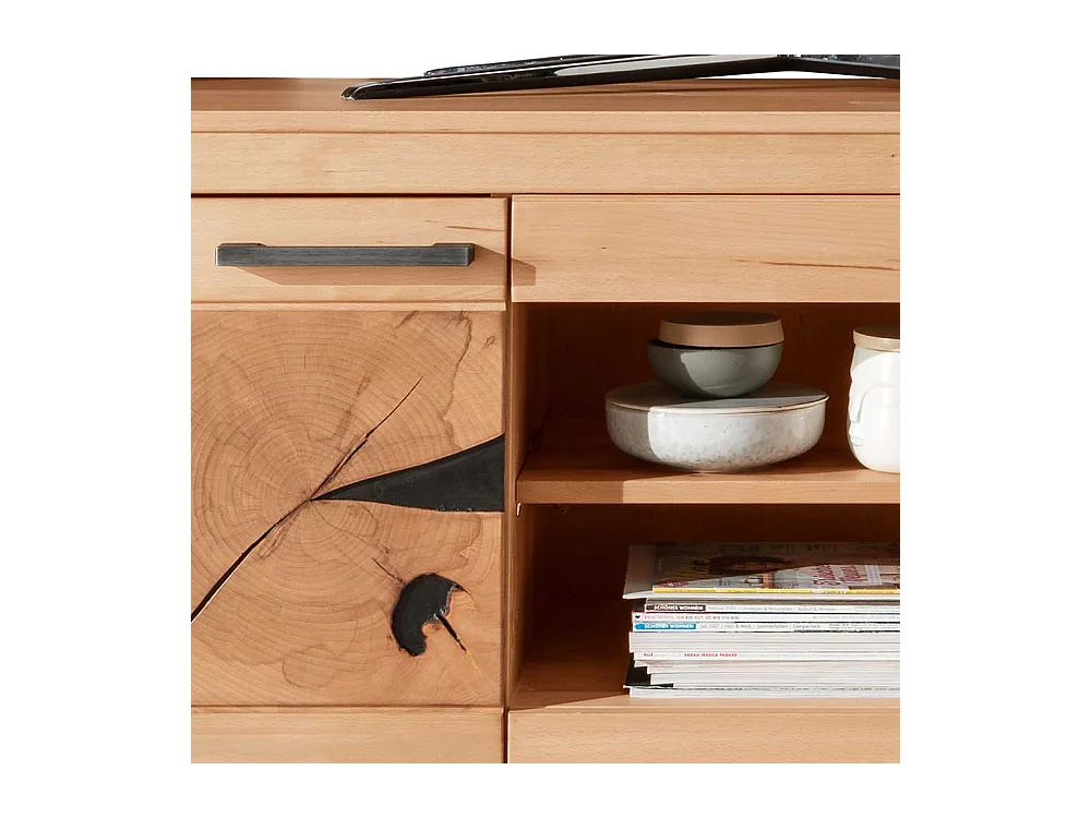 Unterschrank Fernseher massiv aus Kernbuche 150 cm breit
