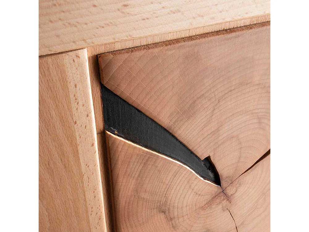 Unterschrank Fernseher massiv aus Kernbuche 150 cm breit